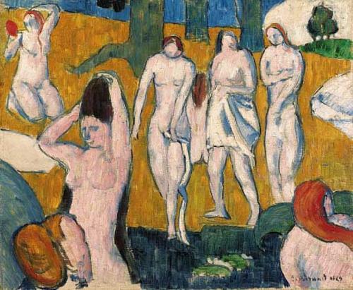Emile Bernard Baigneuses oil painting picture